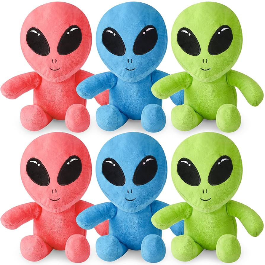 Amazon.co.jp: 6個 ぬいぐるみ エイリアンぬいぐるみ 8インチ